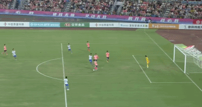 分钟, 门将后推射